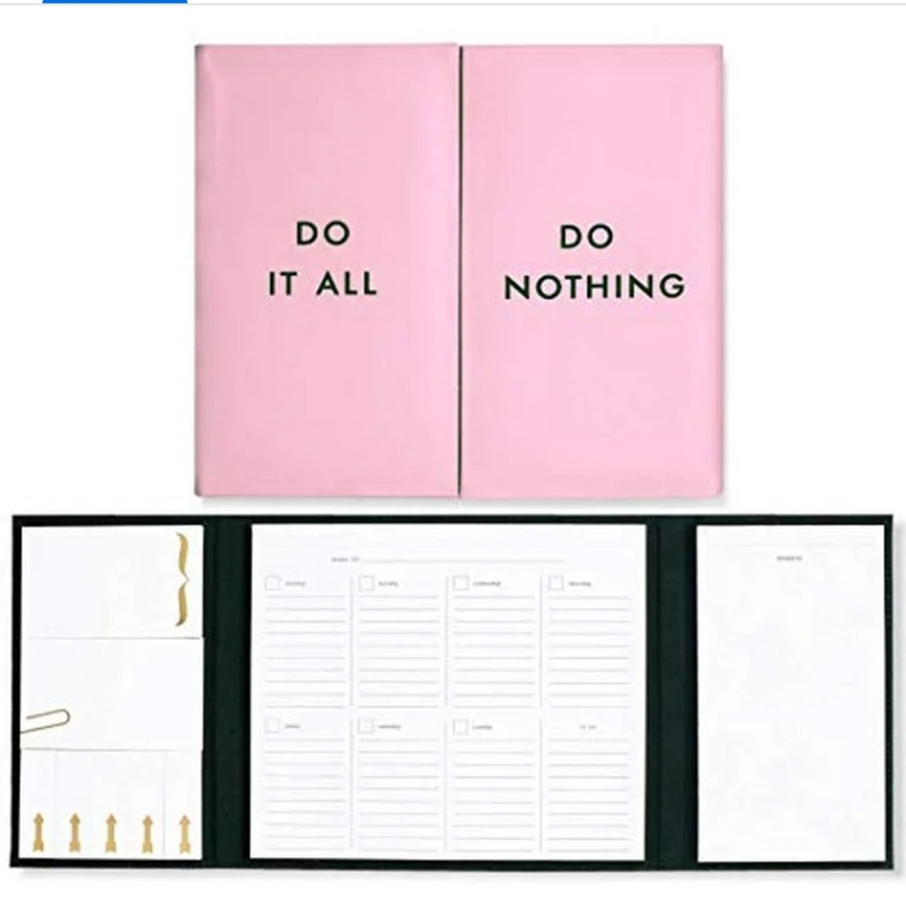 New Kate Spade Do It All Desktop Weekly Calendar | Folio